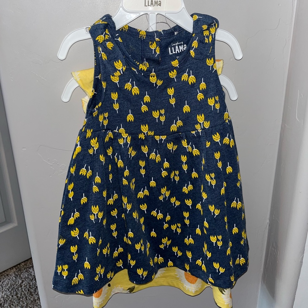 A set with two dresses for baby